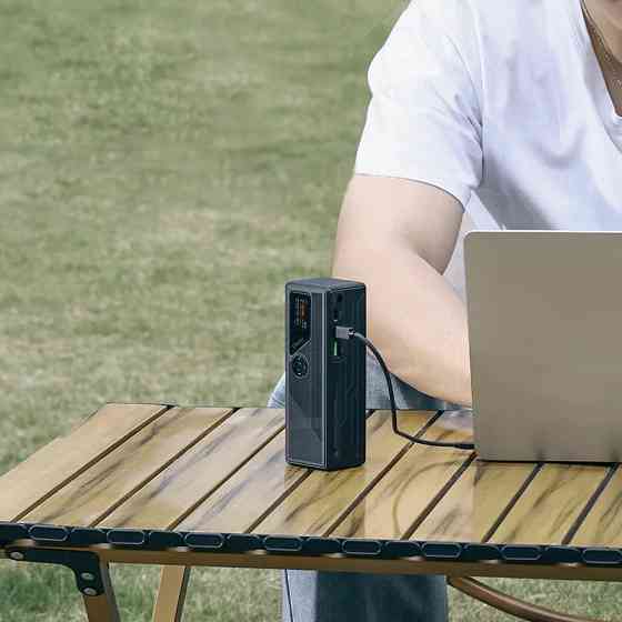 Повербанк аккумулятор для освещения камеры 100Вт PD 5-24В DC Type-C 19200мАч ULANZI BS004 Киев