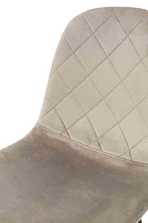 Стілець Ембер-L, чорний/ велюр бежевий Киев