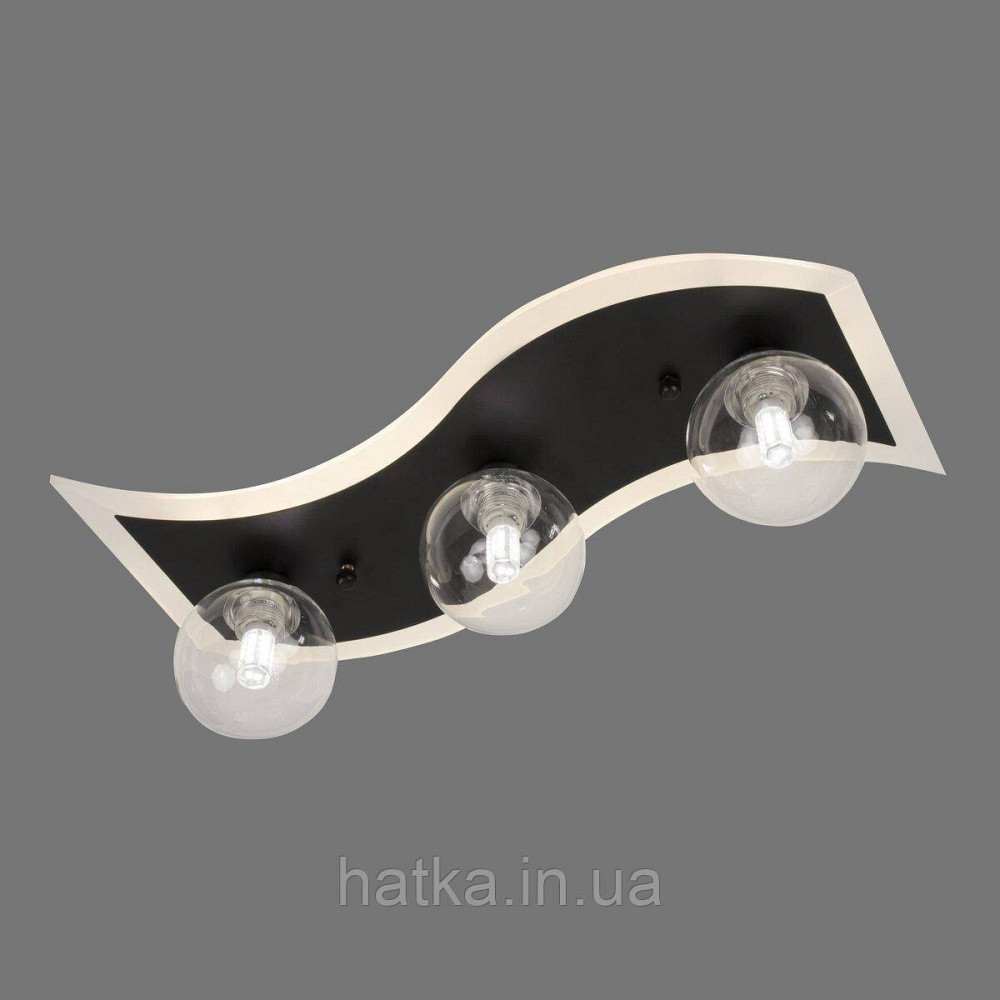 Світлодіодна пристельова люстра Sirius B S2281/3 на 3 плафони Київ - фото 3