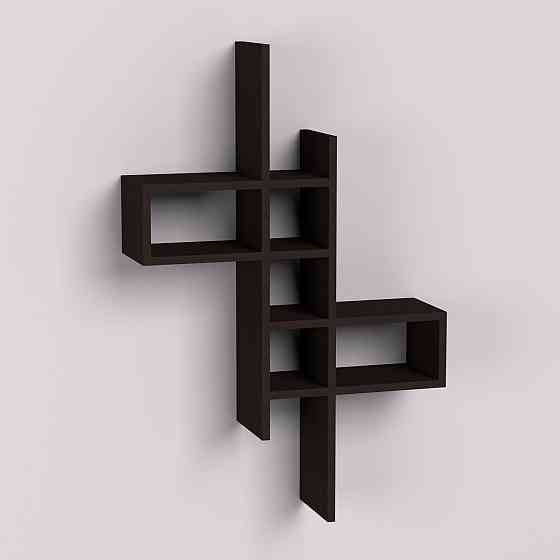 Полка навесная П-2, Венге Магия, 630/180/960 Львов