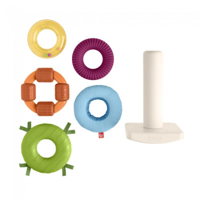 Развивающая игрушка Fisher-Price Пирамидка Развитие сенсорики (HXK47) Винница - изображение 3