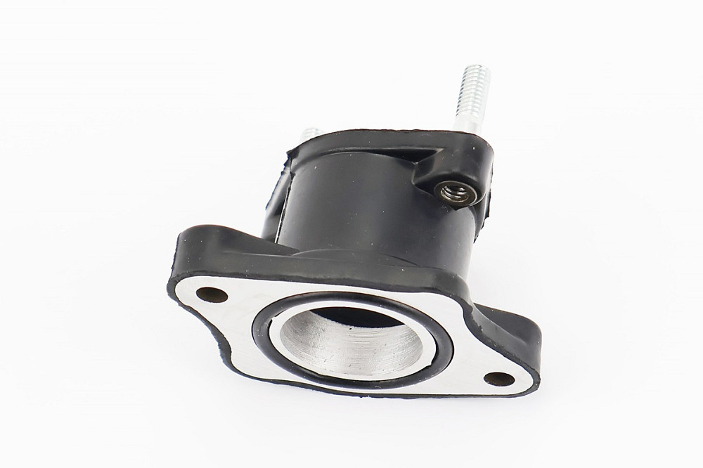 Loncin LX200GY-3 Патрубок карбюратора прогумований (d=28mm) Бершадь - фото 2