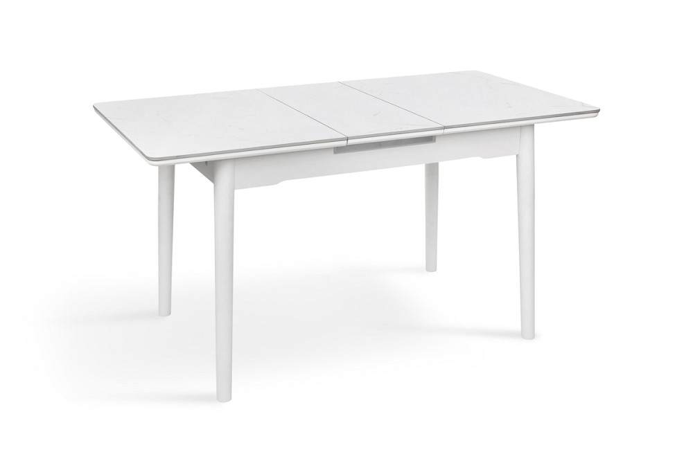 Стіл Нептун 95/125*70 білий/керам мрамор Киев - изображение 2