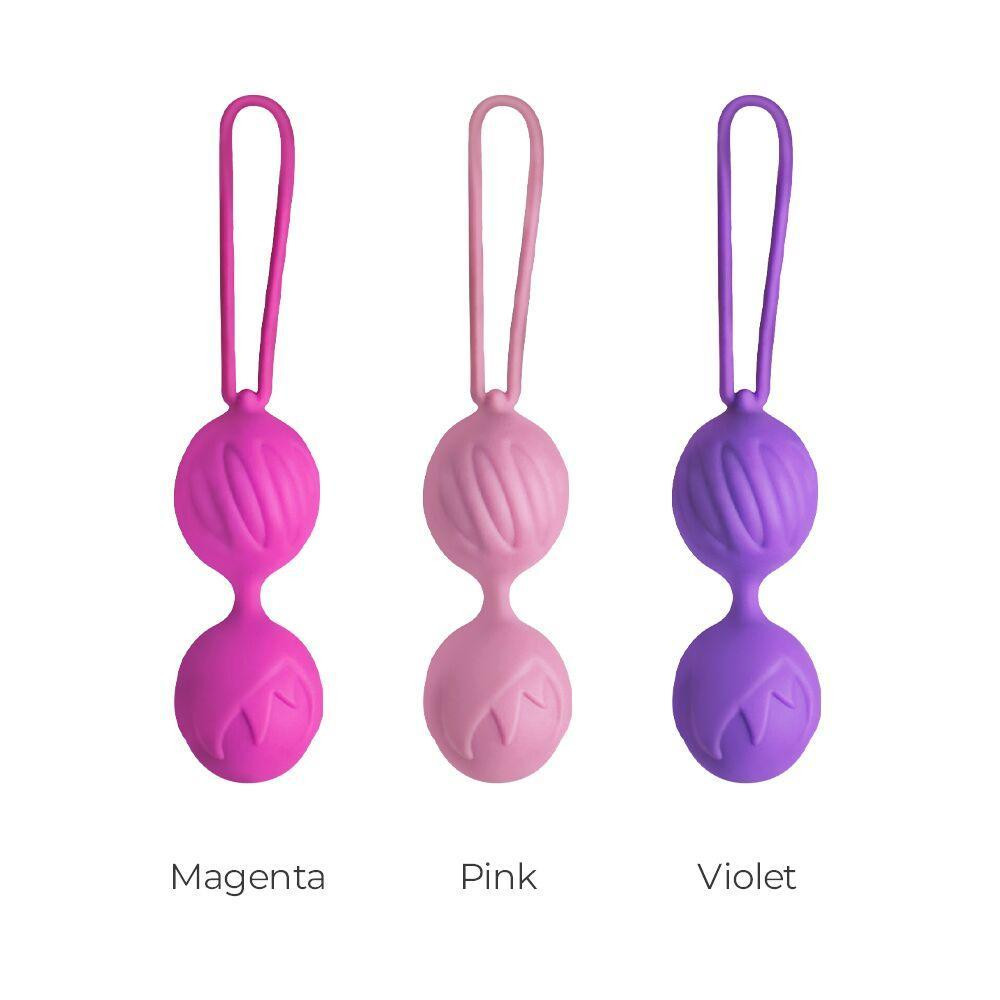 Вагинальные шарики Adrien Lastic Geisha Lastic Balls Mini Magenta (S), диаметр 3,4см, вес 85гр Sex Aura Киев - изображение 5
