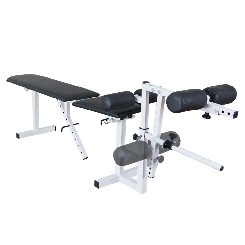 Скамья для жима универсальная регулируемая до 200 кг + тренажер для ног Киев - изображение 1