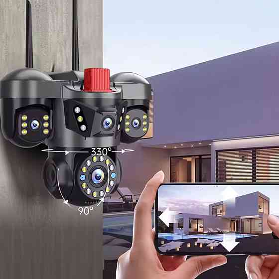 Уличная WIFI камера видеонаблюдения 12,HD,V380 SBR Киев