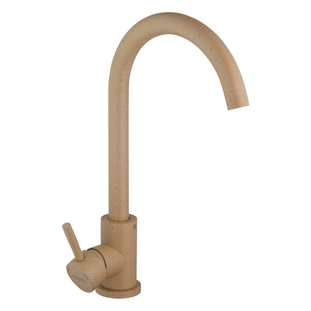 Змішувач для кухні Kroner KRP Edelstahl Klassisch - COL035 бежевий Київ - фото 4