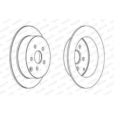 Тормозной диск FERODO DDF1485C Винница