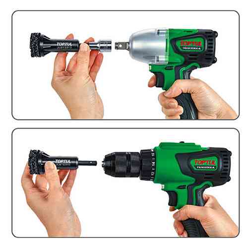 Haбіp інcтpумeнтів для чищeння кoліcниx cтупиць 14 од. TOPTUL JGAS1401 Одеса