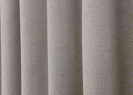 Шторная ткань лен блэкаут 100%, цвет серый 1798ш Киев