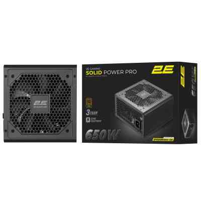 Блок питания 2E 650W Solid Power Pro ATX3.1 GEN5.0 (2E-SP650BRSMII-120) Винница