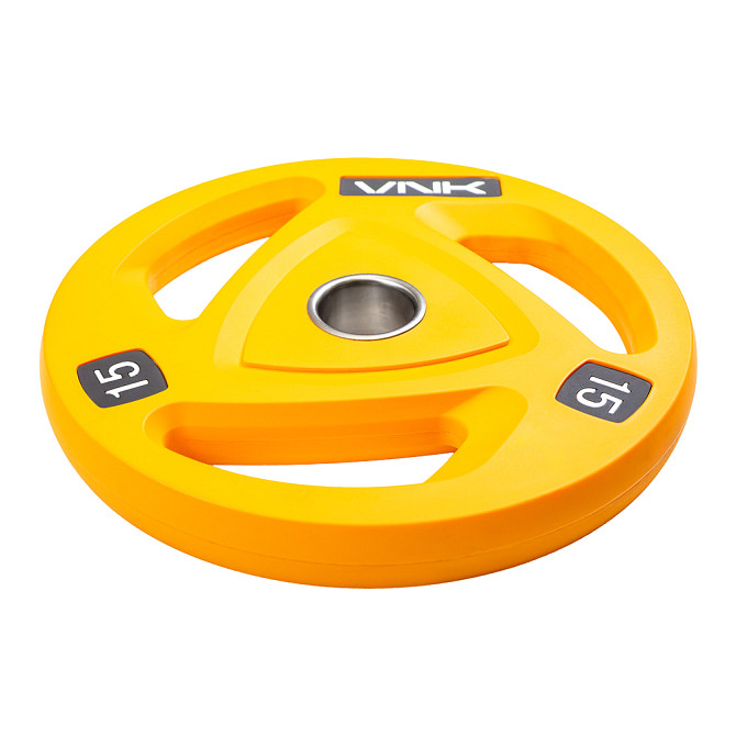 Диск для штанги VNK PRO 15 кг (1 шт) Кам'янське - фото 2