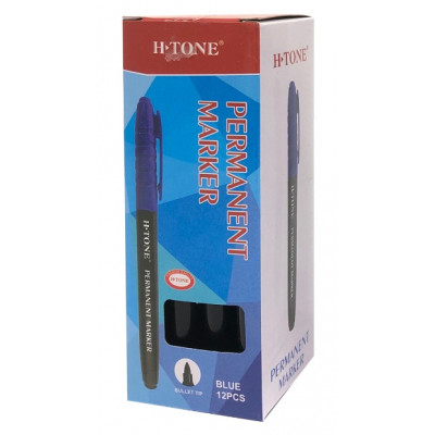 Маркер H-Tone водостойкий 1-2 мм, синий (MARK-PERHTJJ205330BL) Винница - изображение 3