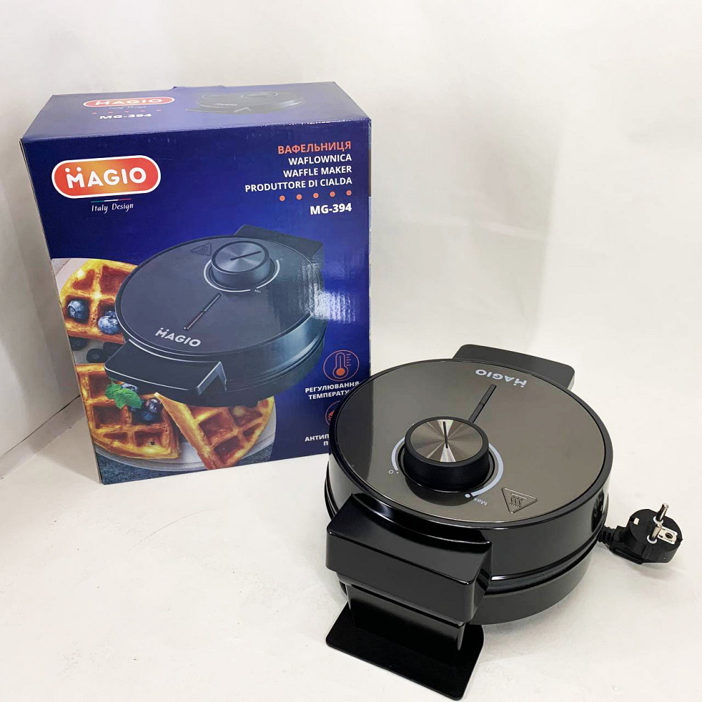 Вафельниця для приготування смачних вафель MAGIO, Хороша вафельниця для тонких вафель ST-94 Івано-Франківськ - фото 5