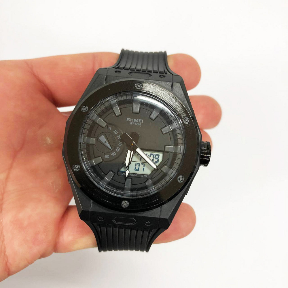 Годинники чоловічі спортивні SKMEI 2103BKWT, Найкращий військовий годинник, Годинники ZV-853 наручні спортивні Київ - фото 10