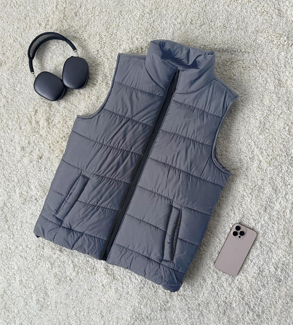 Жилетка чоловіча Сірий L Харків - фото 6