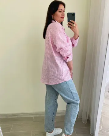 Сорочка оверсайз з льону — ідеальний вибір для весни та літа. Одеса