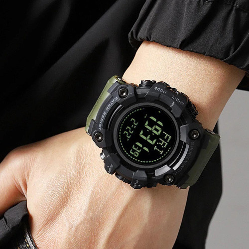 Годинники наручні SKMEI 2037AG, ARMY GREEN, Компас, 10291 Дніпро - фото 2