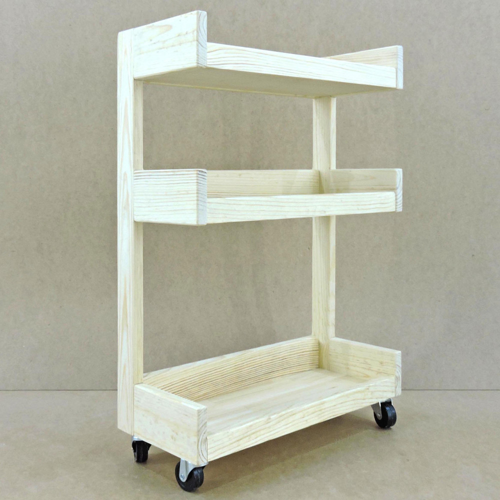 Етажерка для ванної на коліщатах "Тіноріс" бланже Миколаїв - фото 1