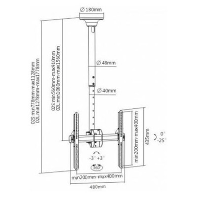 Кронштейн ITech CELB-54S Вінниця - фото 2