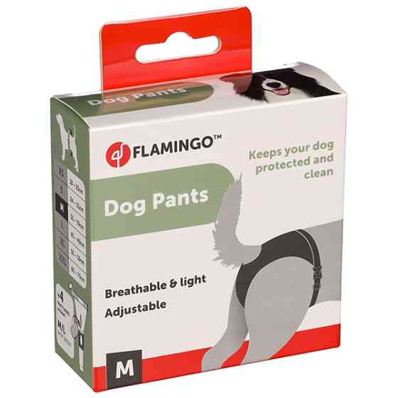 Flamingo Dog Pants Sasha ФЛАМІНГО САША гігієнічні труси для собак Київ