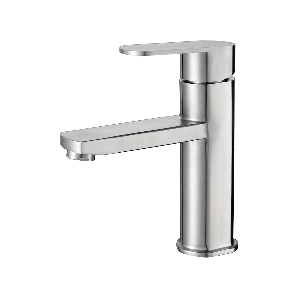 Змішувач для умивальника WEZER ODA1-15 сатин Київ - фото 1