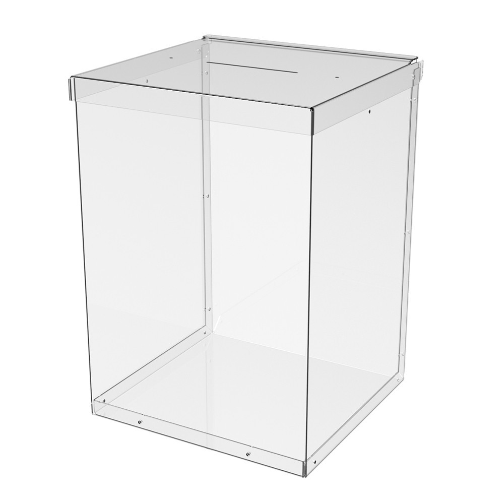 Ящик EKOSTAR без замка для пожертвований и сбора денег 215x200x300. Объем 13 литров Киев - изображение 2