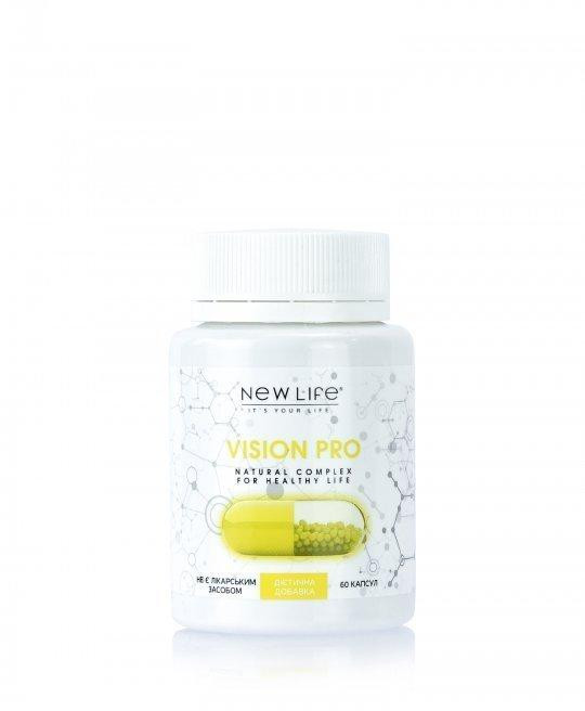 Біологічно активна добавка дієтична для зору Vision Pro 60 капсул в банку Київ - фото 1