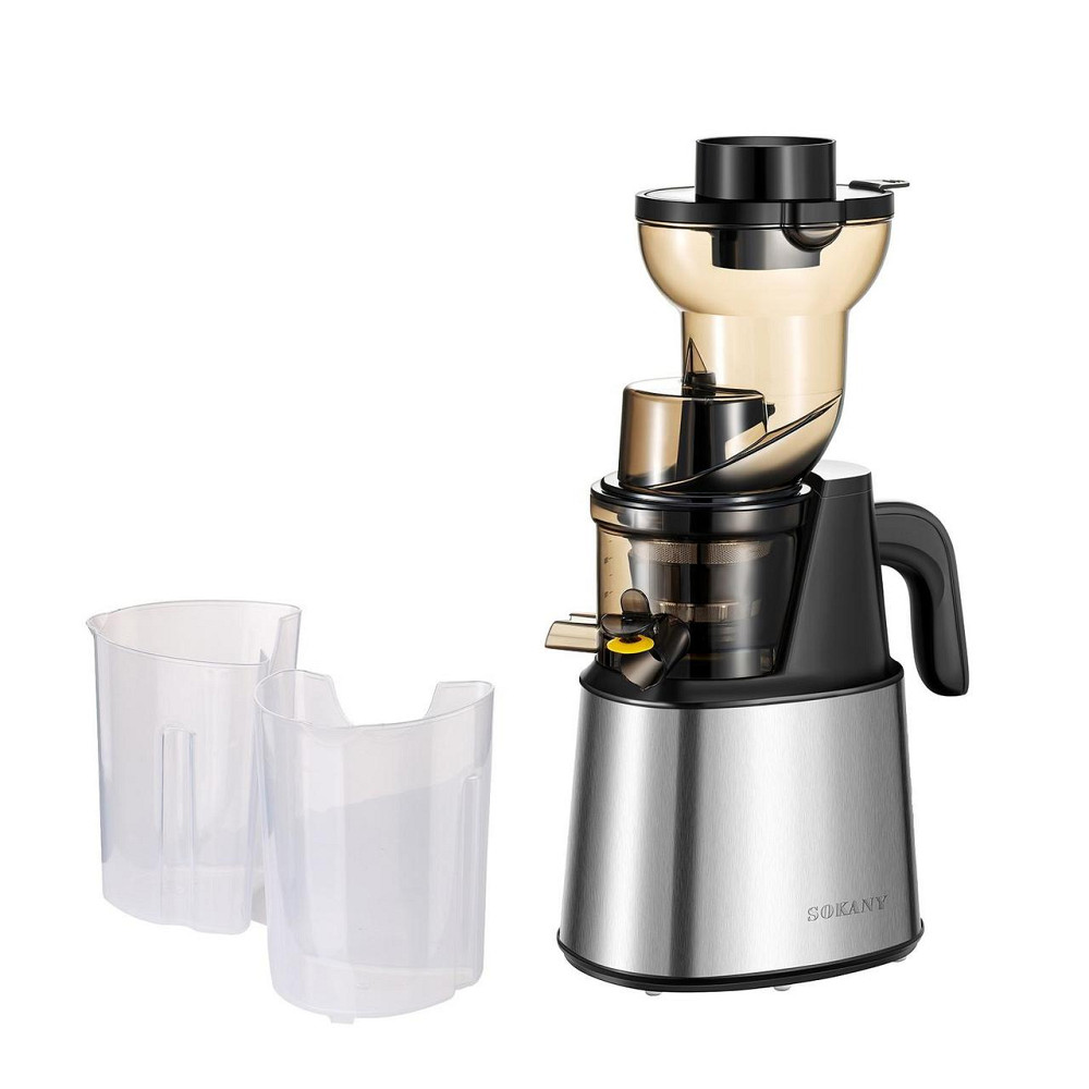 Sokany Соковижималка морожениця шнекова електрична Sokany 800 Вт із чашами прес для віджимання Коломыя - изображение 1