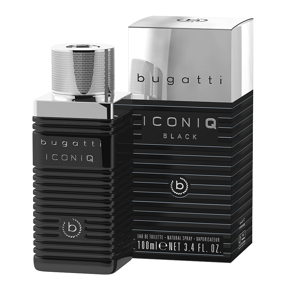 Туалетна вода для чоловіків Iconiq Black Bugatti 100 мл Київ - фото 2