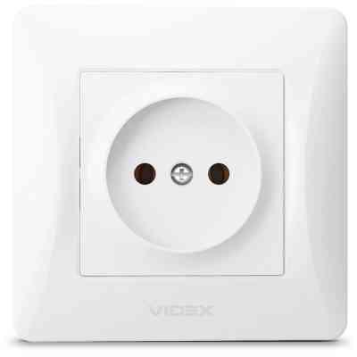 Розетка Videx BINERA 1ая (VF-BNSK1-W) Вінниця