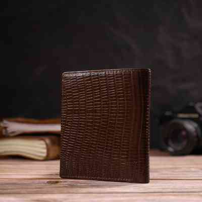 Кошелек Canpellini Из натуральной кожи Коричневый (21927) Винница