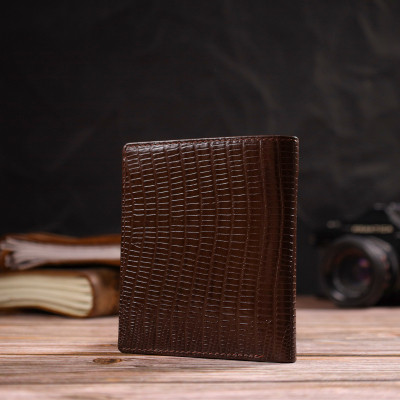 Кошелек Canpellini Из натуральной кожи Коричневый (21927) Винница - изображение 2