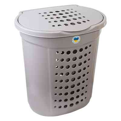 Кошик для білизни Алеана Овальний Какао 60 л (алн 122053/какао) Вінниця