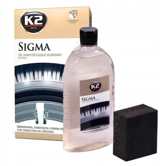 Гель для полірування шин K2 SIGMA 500 мл Ковель