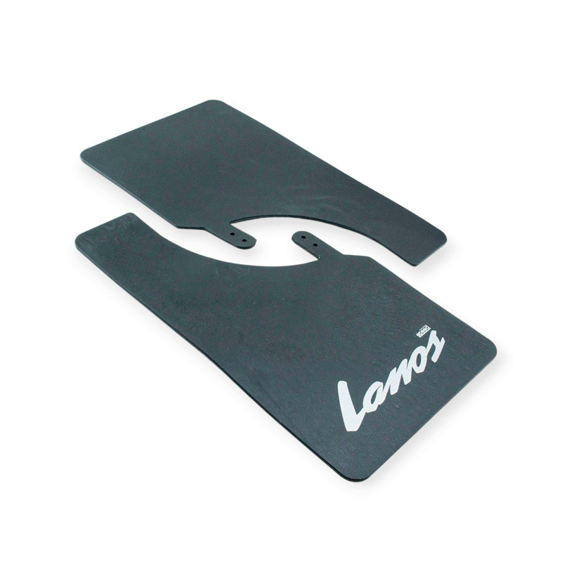 Брызговик Ланос (2шт) надпись Ланос Speed Master плоский 280*440 большой Деу Мукачево - изображение 1