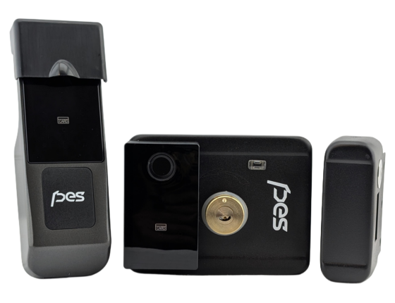 PES Gate 2 чорний електромоторний замок для каліток Київ