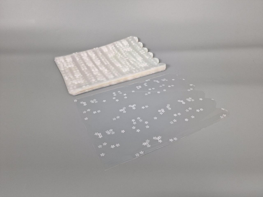 Пакет з малюнком для пакування подарунків (20*30) No382 (2) (ажурний) "Ромашка" (100 шт.) Харків - фото 2