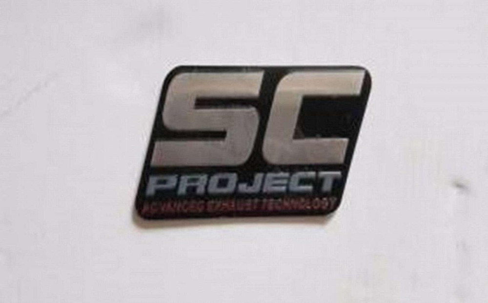 Наклейка на глушитель SC JECT 118 Мукачево - изображение 1