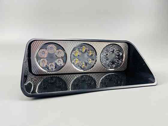 Проблисковий світлодіодний маячок мигалка лампа S18 стробоскоп 9-80V (18 led діодів) Мукачево