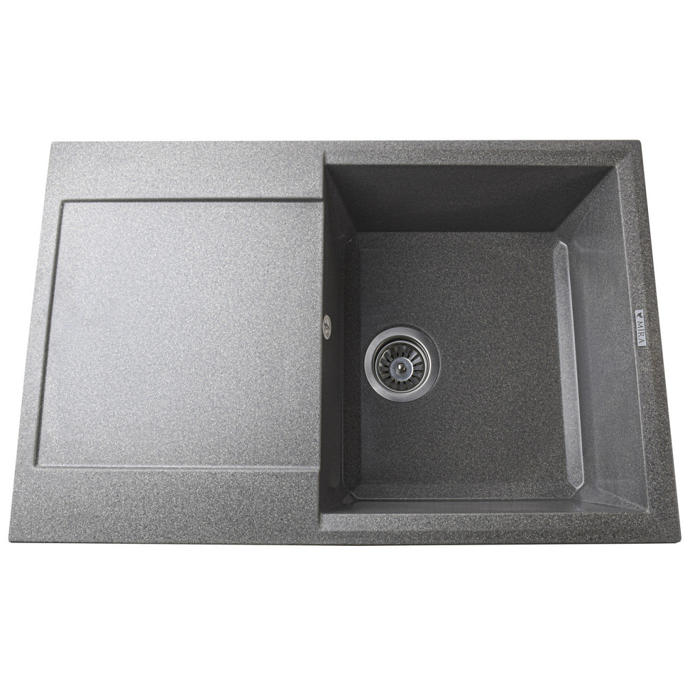 Гранитная мойка Mira KONIA серый 790 х 500 мм (000028976) Киев - изображение 1