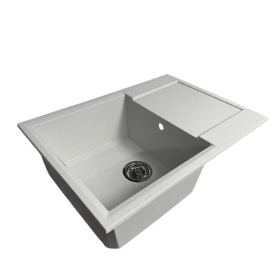 Мойка кухонная Adamant Horizon Medium Old Stone + змішувач (4824296104410) Винница - изображение 2