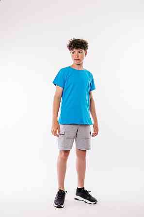 Футболка детская - подростковая 95% х/б, бордовая, топ Киев