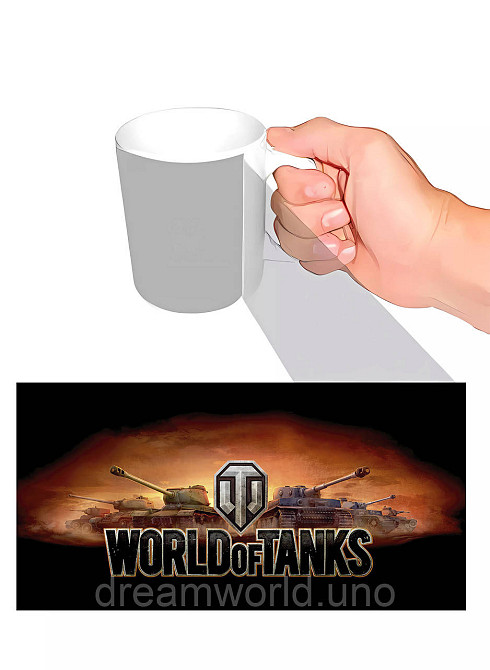 Чашка с принтом World of Tanks Харьков - изображение 1