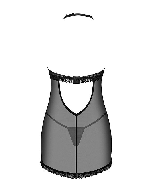 Пеньюар Obsessive Medilla chemise & thong M/L Sex Aura Київ - фото 4