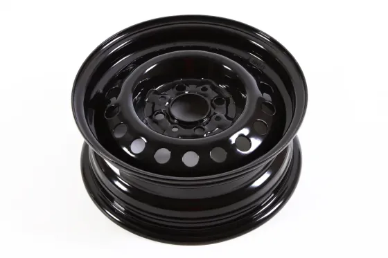 Диск колесный 2103 ДК черный в уп. (со штуцером) Винница