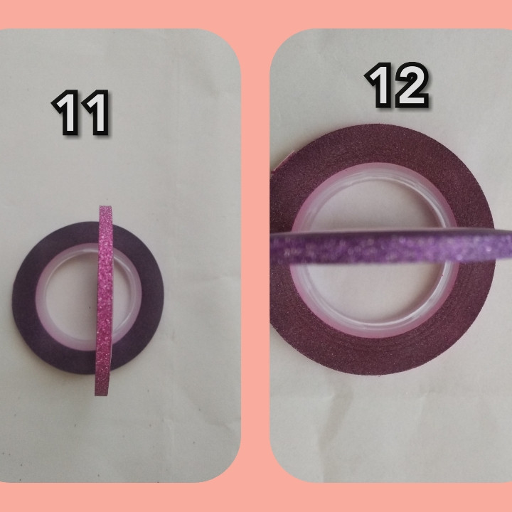 Стрічка для дизайну нігтів "Сахарна нитка" 3 mm. (різні кольори) Київ - фото 7