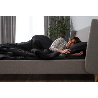 Пододеяльник Ardesto Mix&Match Premium 100% хлопок, сатин черный 200х220 см (ART2022DVL) Винница - изображение 12