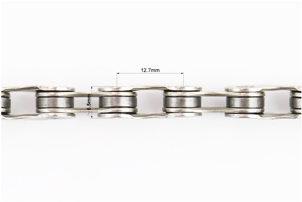Ланцюг приводний 1/2х11/128х116L 9 швидкостей, сріблястий X9 Київ - фото 2