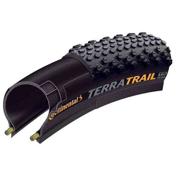Покрышка Continental Terra Trail ProTection 27.5" | 650 x 40B | 27.5 x 1.50 черная/кремовая складная skin Київ